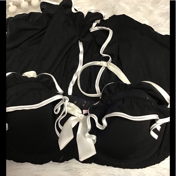 Victoria’s Secret sexy baby doll flowy ruffle #59B - Picture 3 of 5